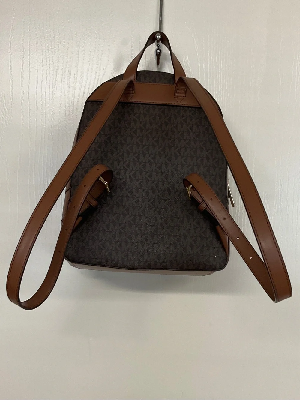 Michael Kors Jaycee Signature Zip Pocket Backpack